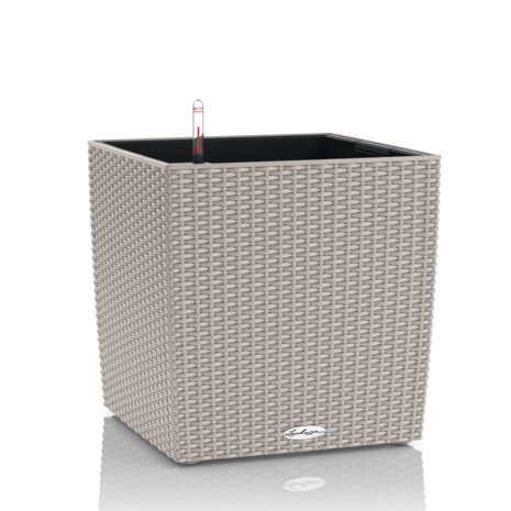 LECHUZA CUBE Cottage sandbraun LECHUZA CUBE Cottage sandbraun