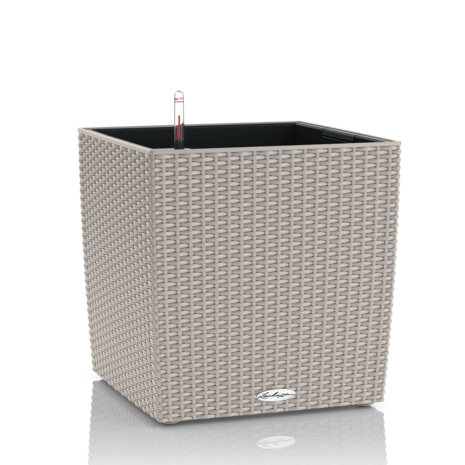 LECHUZA CUBE Cottage sandbraun LECHUZA CUBE Cottage sandbraun