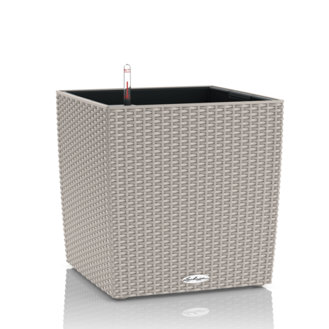 LECHUZA CUBE Cottage brun sable LECHUZA CUBE Cottage brun sable