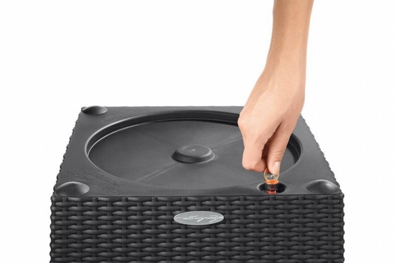 LECHUZA CUBE Cottage blanc LECHUZA CUBE Cottage blanc