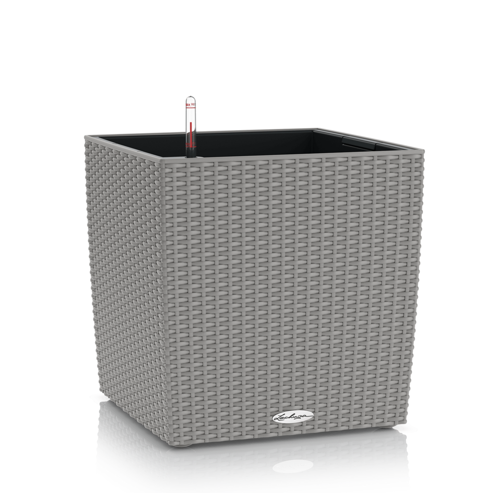 LECHUZA CUBE Cottage argent brilliant