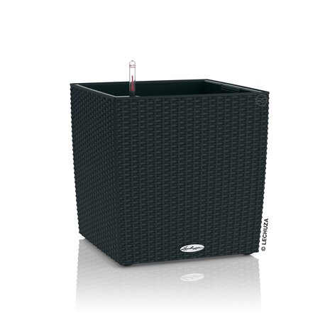 LECHUZA CUBE Cottage noir graphite LECHUZA CUBE Cottage noir graphite
