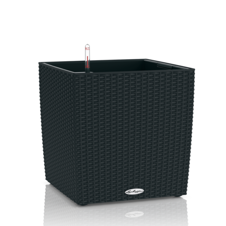 LECHUZA CUBE Cottage noir graphite LECHUZA CUBE Cottage noir graphite
