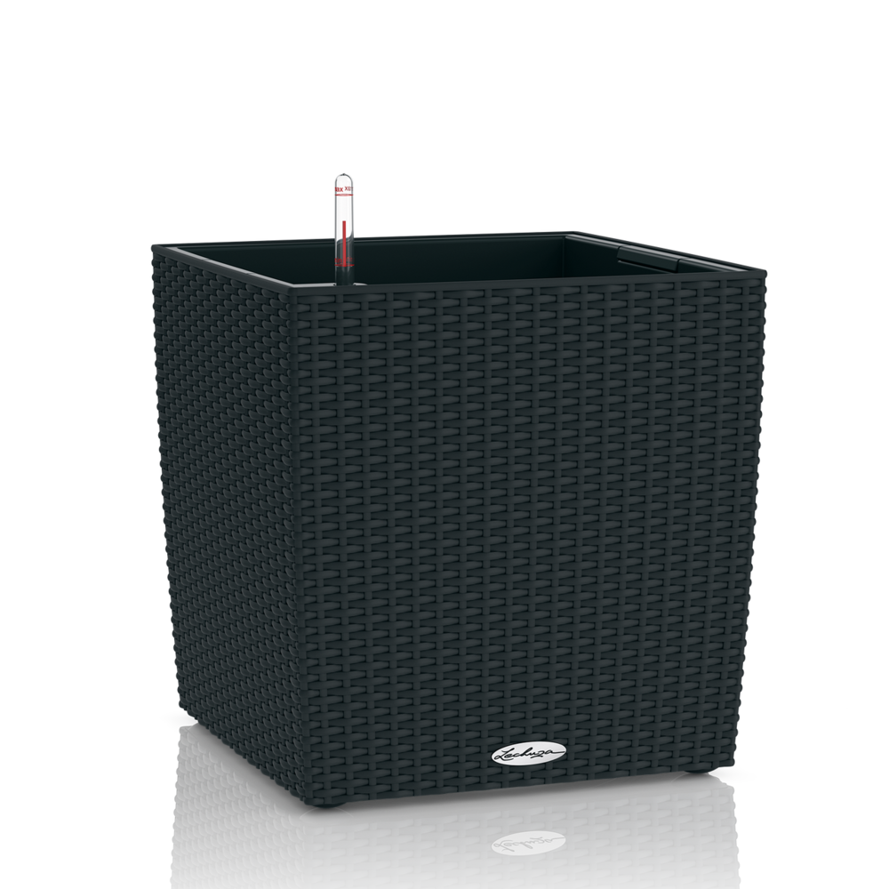 LECHUZA CUBE Cottage noir graphite LECHUZA CUBE Cottage noir graphite