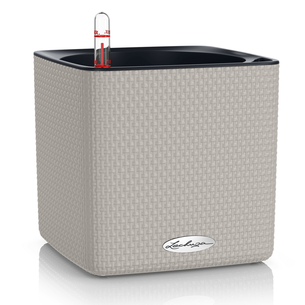 LECHUZA CUBE Color sandbraun