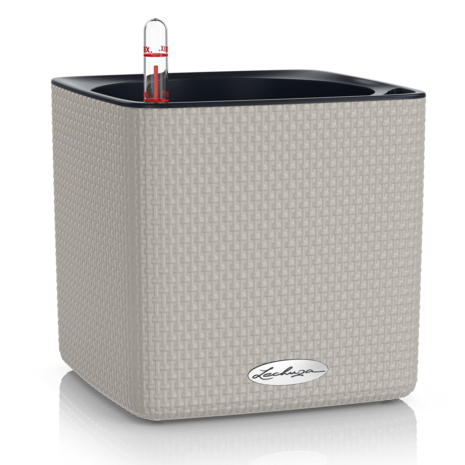 LECHUZA CUBE Color sandbraun