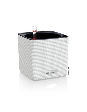 LECHUZA CUBE Color blanc LECHUZA CUBE Color blanc