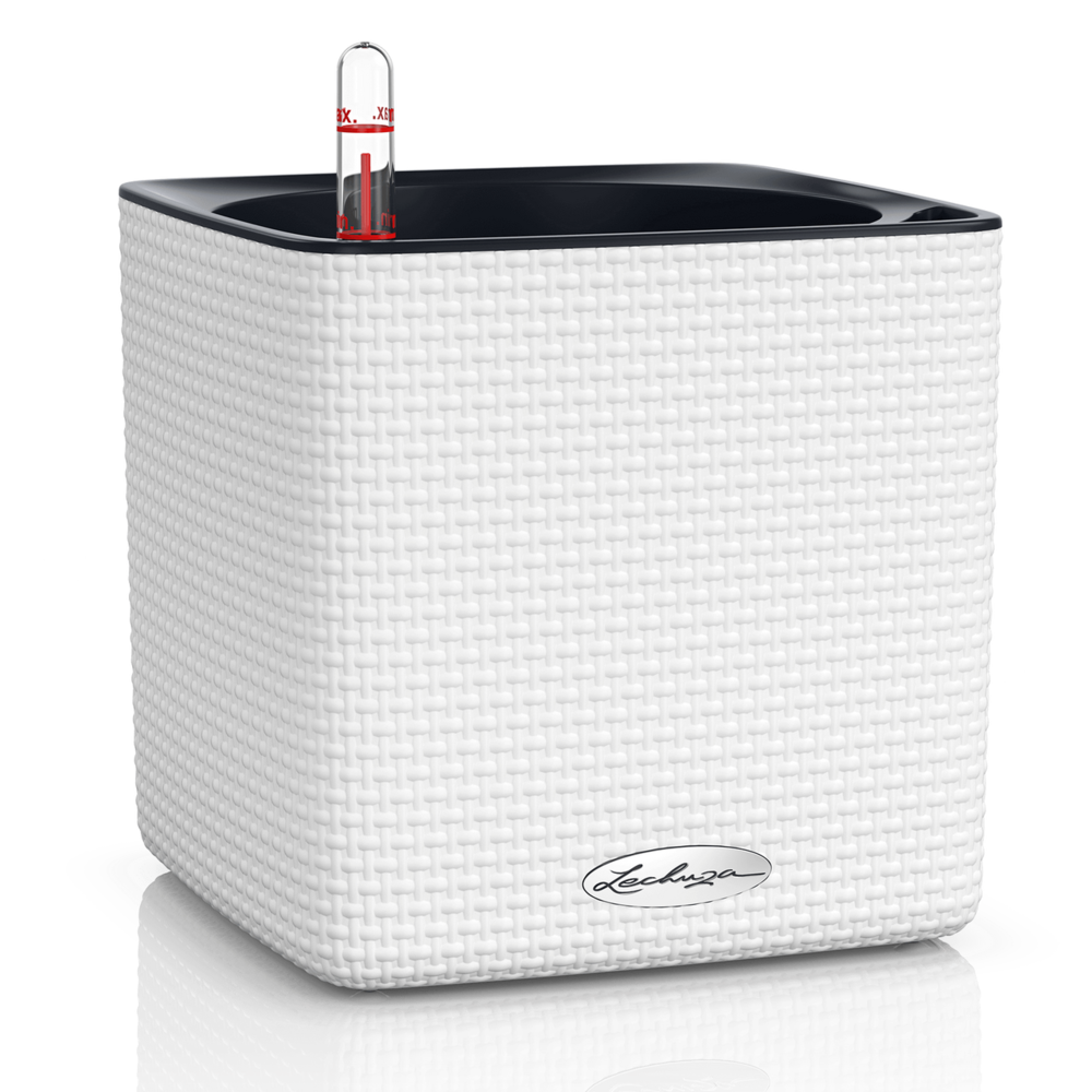 LECHUZA CUBE Color white