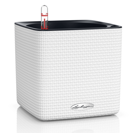 LECHUZA CUBE Color white