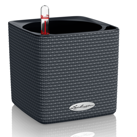 LECHUZA CUBE Color gris ardoise