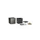 LECHUZA CUBE anthrazit metallic LECHUZA CUBE anthrazit metallic