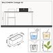 LECHUZA BALCONERA Cottage brun sable LECHUZA BALCONERA Cottage brun sable