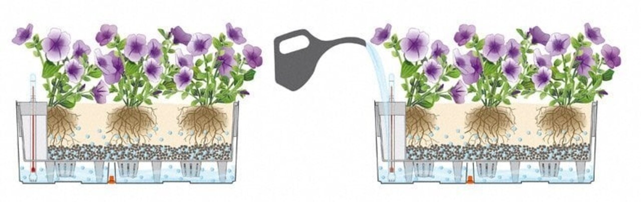 LECHUZA BALCONERA Cottage white