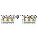 LECHUZA BALCONERA Cottage wit LECHUZA BALCONERA Cottage wit