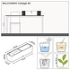 LECHUZA BALCONERA Cottage graphite black LECHUZA BALCONERA Cottage graphite black