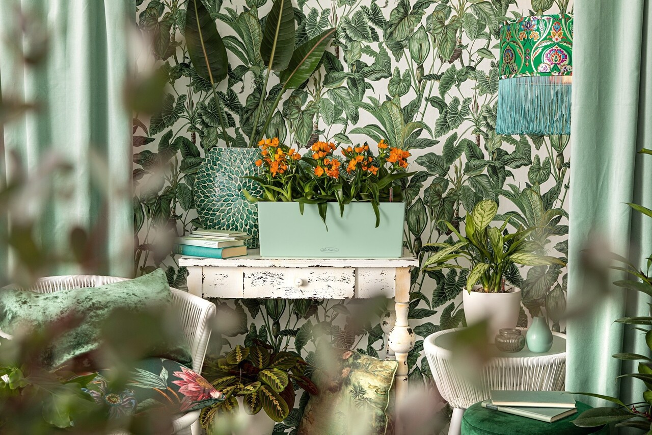 LECHUZA BALCONERA Color mint