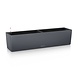 LECHUZA BALCONERA Color 40|50|80|100 slate - with removable inner container - with irrigation system - ALL-IN-ONE set with LECHUZA-PON LECHUZA BALCONERA Color 40|50|80|100 slate - with removable inner container - with irrigation system - ALL-IN-ONE set with LECHUZA-PON