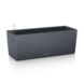LECHUZA BALCONERA Color 40|50|80|100 slate - with removable inner container - with irrigation system - ALL-IN-ONE set with LECHUZA-PON LECHUZA BALCONERA Color 40|50|80|100 slate - with removable inner container - with irrigation system - ALL-IN-ONE set with LECHUZA-PON