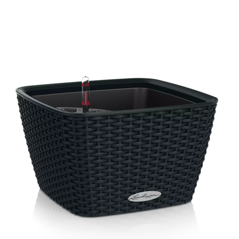 LECHUZA BACINO Cottage noir graphite LECHUZA BACINO Cottage noir graphite