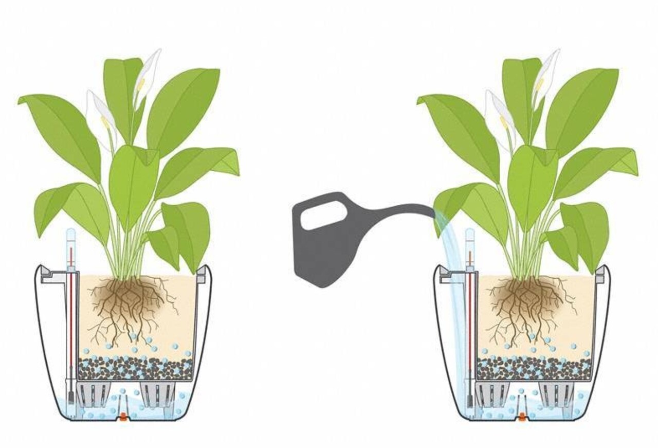 LECHUZA CLASSICO zilver metallic