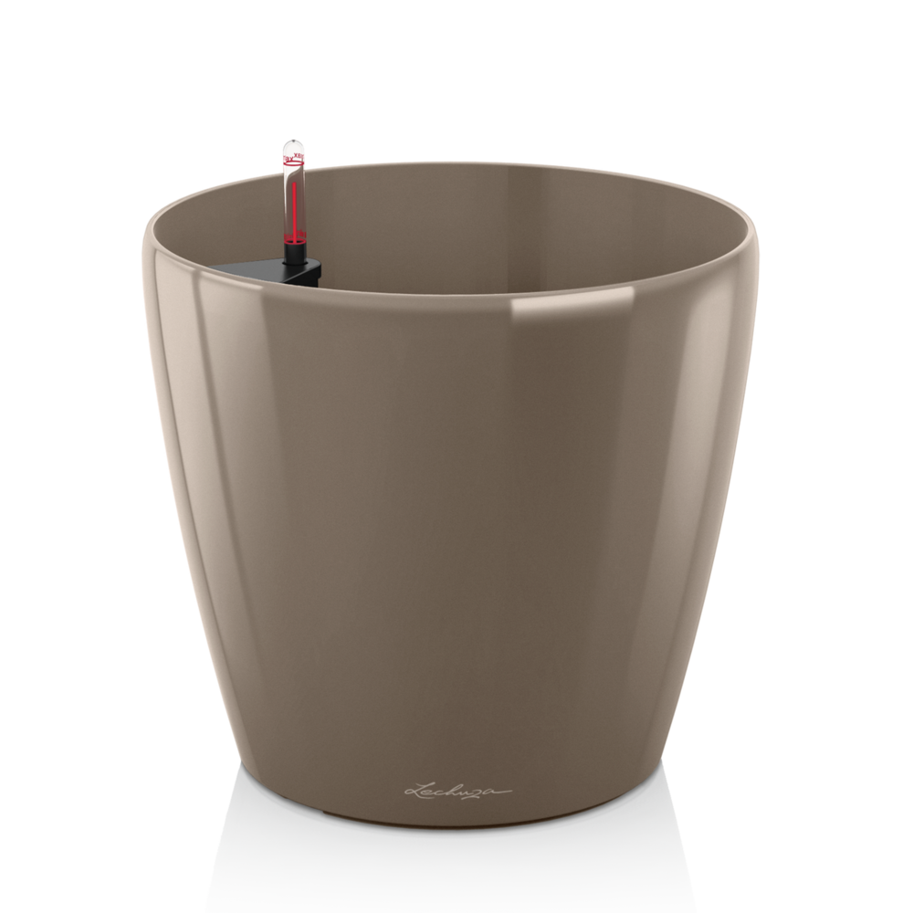 LECHUZA CLASSICO taupe brillant