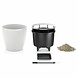 LECHUZA CLASSICO LS black high-gloss LECHUZA CLASSICO LS black high-gloss