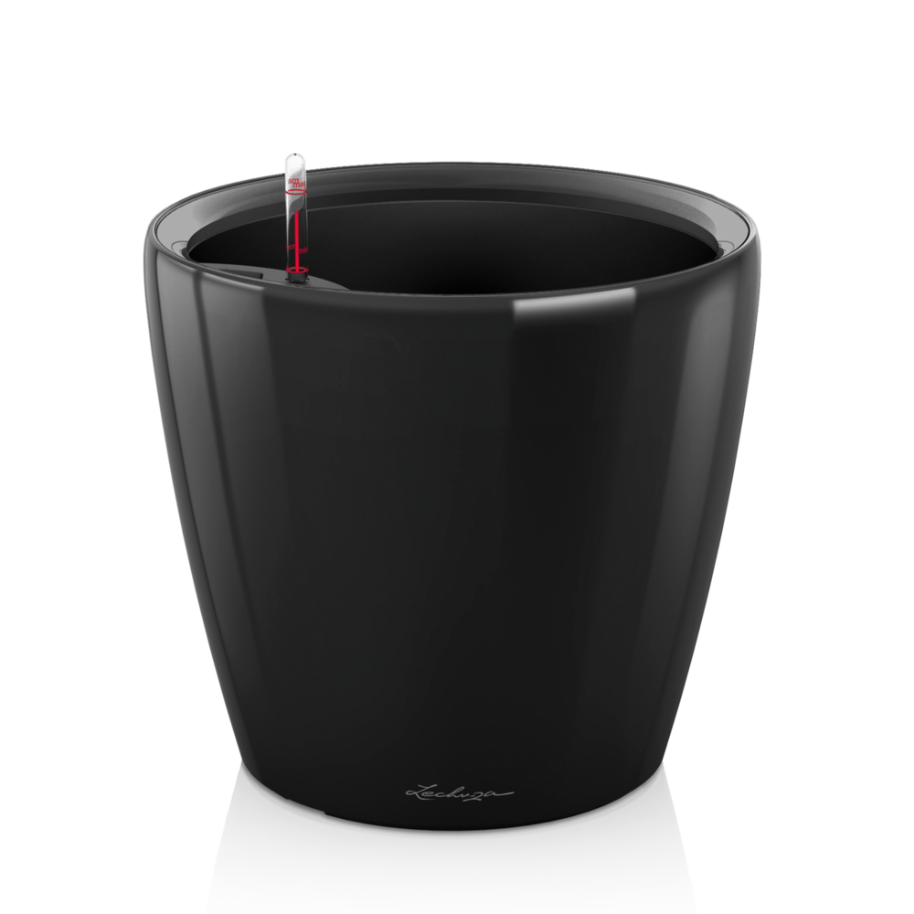 LECHUZA CLASSICO LS schwarz hochglanz