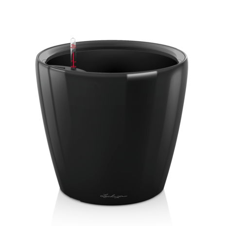 LECHUZA CLASSICO LS schwarz hochglanz