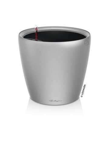 LECHUZA CLASSICO LS silver metallic