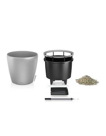 LECHUZA CLASSICO LS argent métallisé