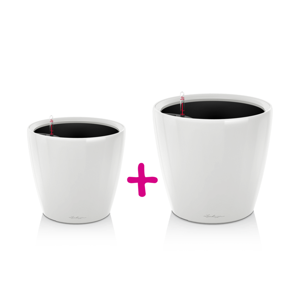 CLASSICO LS 21 wit hoogglans + CLASSICO LS 28 wit hoogglans