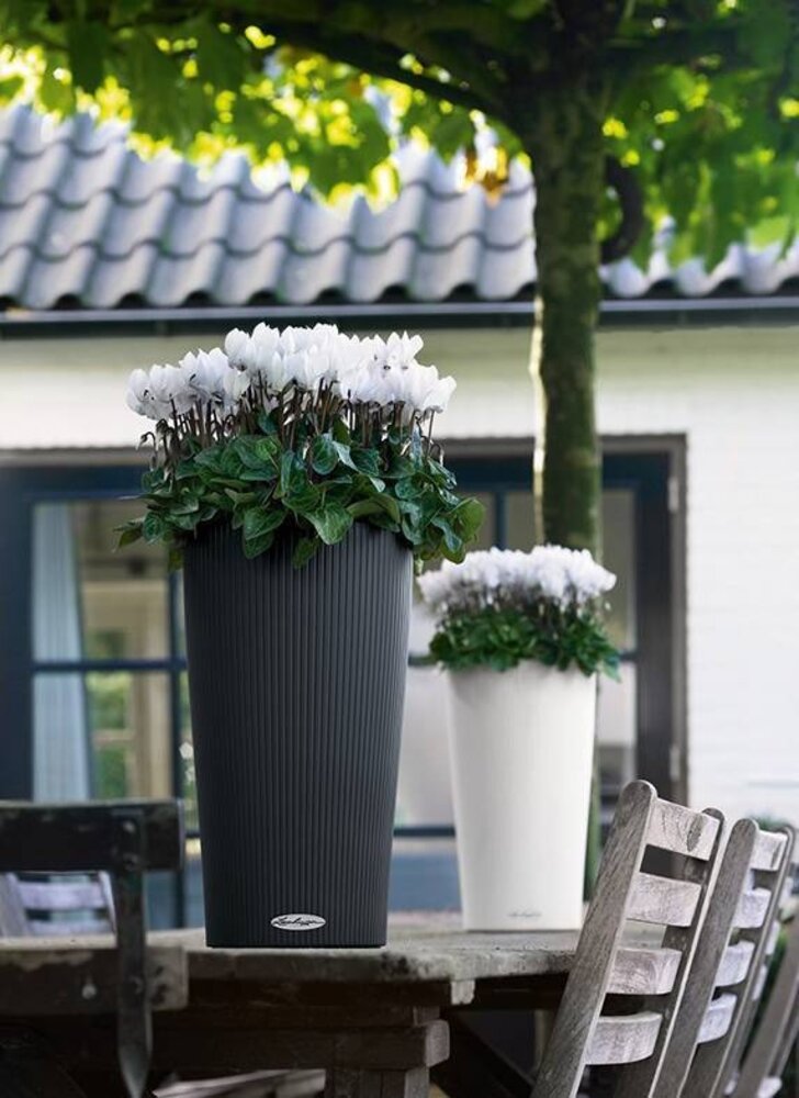 LECHUZA CILINDRO Color gris ardoise