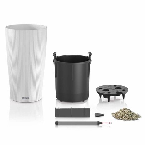 LECHUZA CILINDRO Color schiefergrau