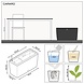 CARARO white high-gloss CARARO white high-gloss