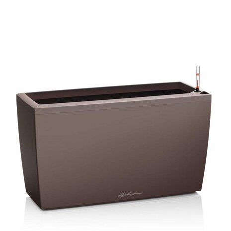 LECHUZA CARARO espresso metallic LECHUZA CARARO espresso metallic