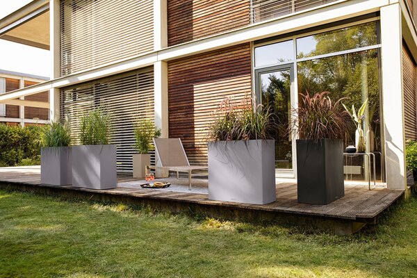 LECHUZA CANTO Stone wide gris pierre