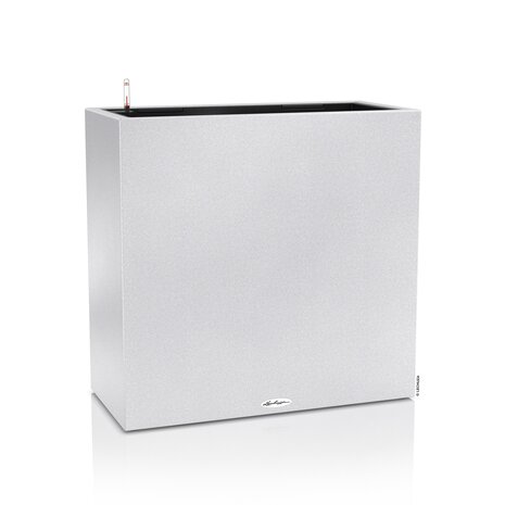 LECHUZA CANTO Stone wide blanc quartz