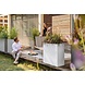 LECHUZA CANTO Stone wide blanc quartz LECHUZA CANTO Stone wide blanc quartz