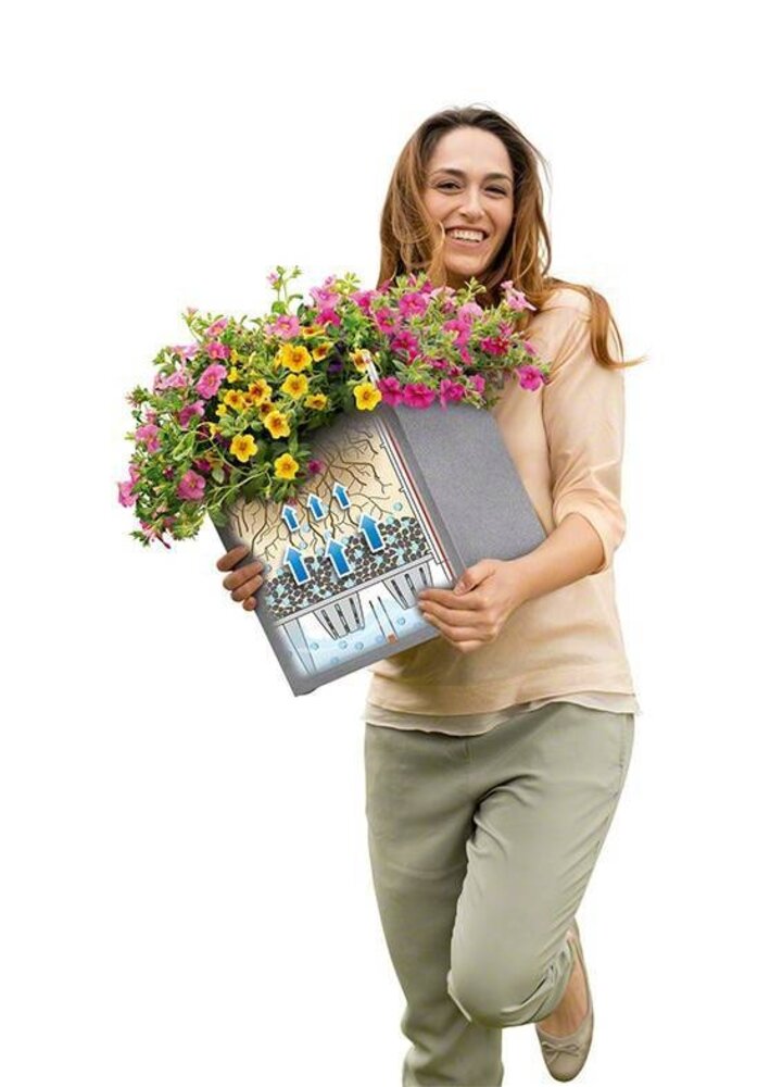 LECHUZA CANTO Stone low beige sable