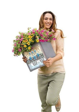 LECHUZA CANTO Stone low beige sable