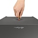 LECHUZA CANTO Stone low LED graphitschwarz LECHUZA CANTO Stone low LED graphitschwarz