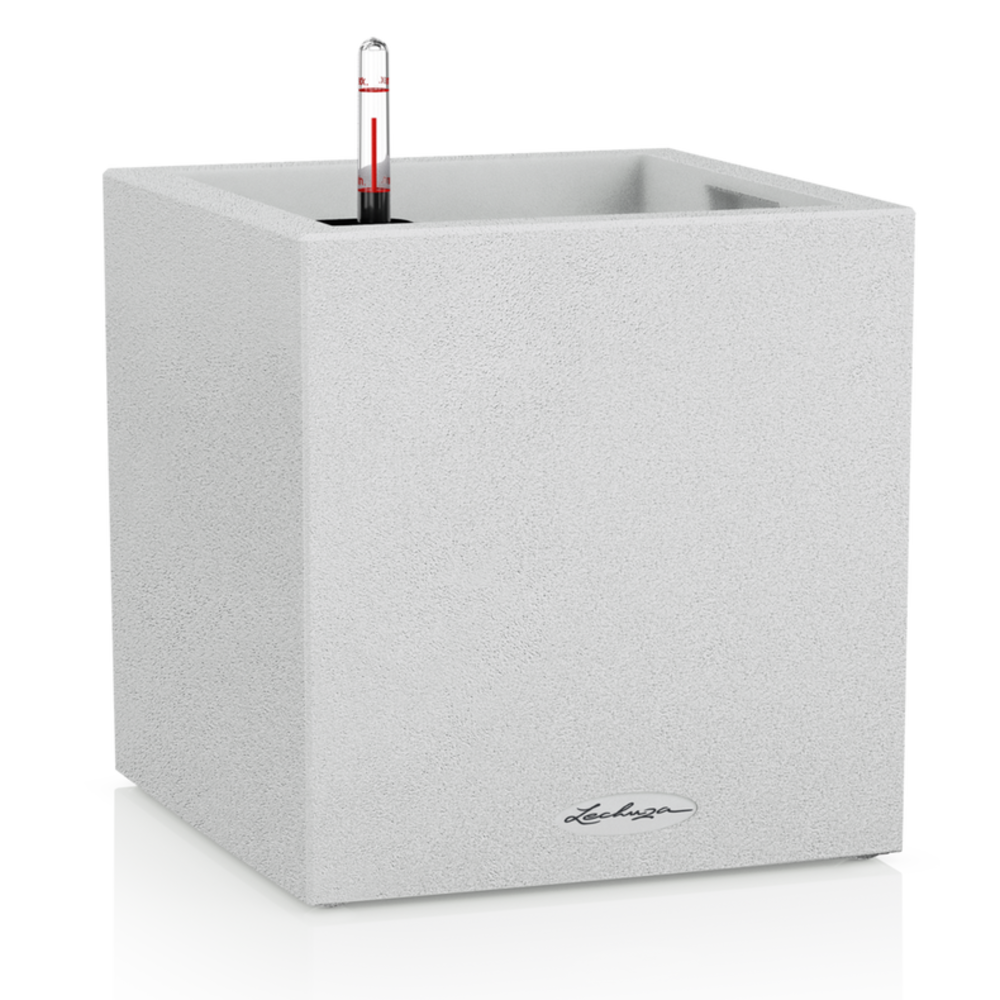 LECHUZA CANTO Stone low blanc quartz