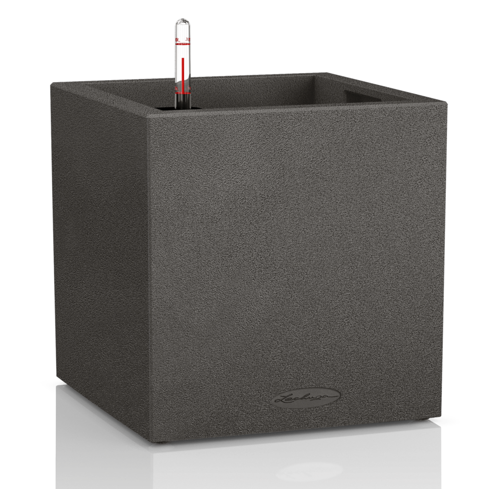 LECHUZA CANTO Stone low graphitschwarz LECHUZA CANTO Stone low graphitschwarz