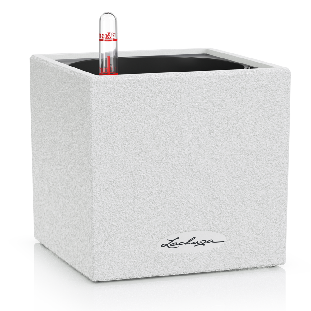 LECHUZA CANTO Stone quartz white