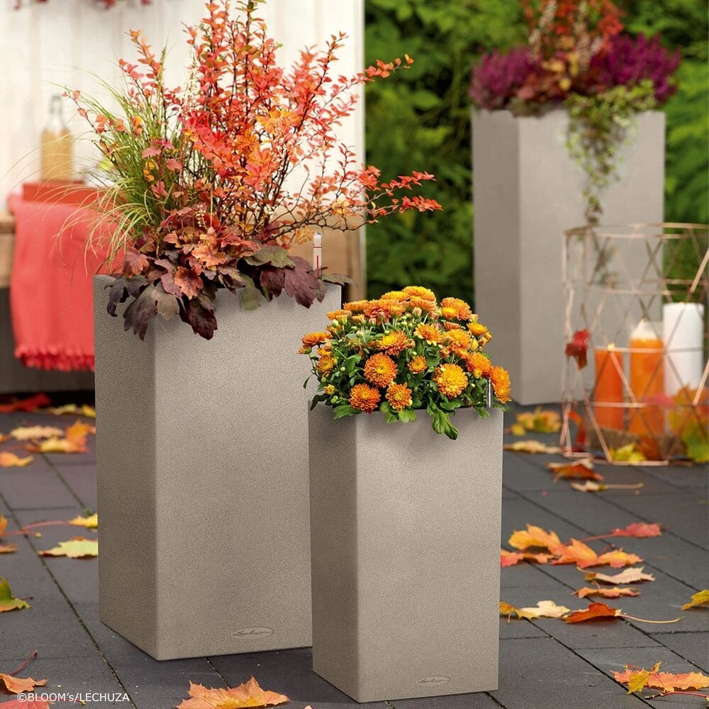 LECHUZA CANTO Stone high sand beige LECHUZA CANTO Stone high sand beige