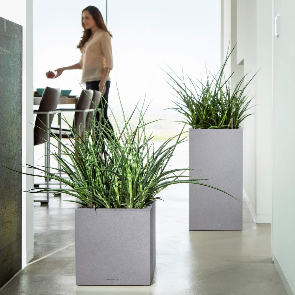 LECHUZA CANTO Stone high stone grey