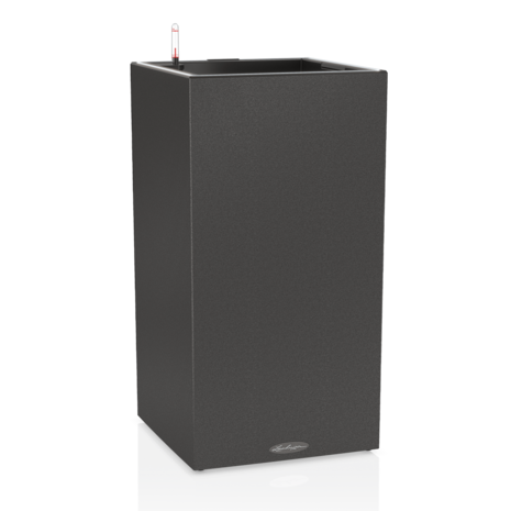 LECHUZA CANTO Stone high LED graphitschwarz LECHUZA CANTO Stone high LED graphitschwarz