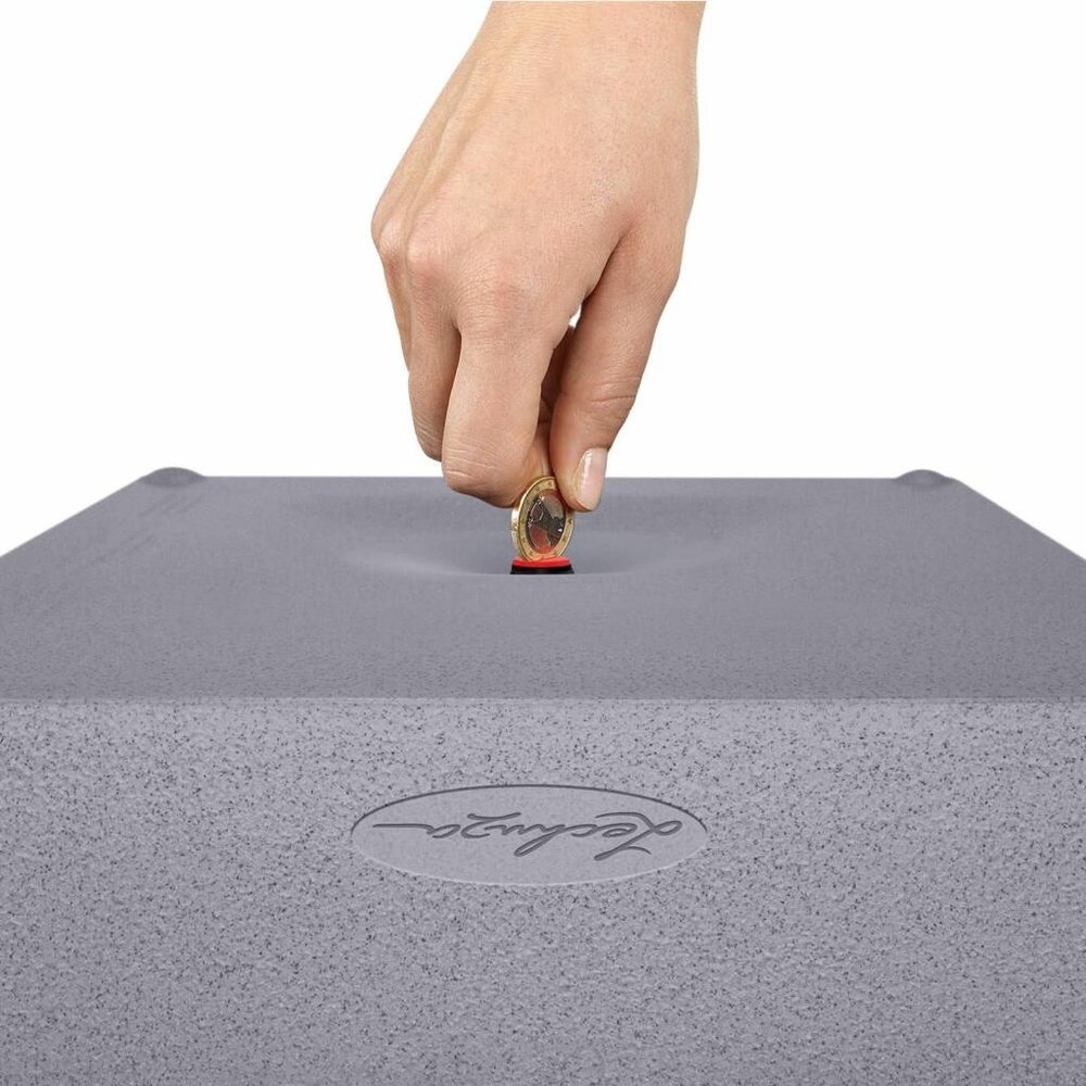 LECHUZA CANTO Stone high graphitschwarz