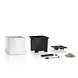 LECHUZA CANTO Premium low white high-gloss LECHUZA CANTO Premium low white high-gloss