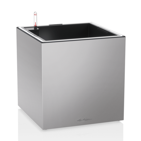 LECHUZA CANTO Premium low LED silber metallic LECHUZA CANTO Premium low LED silber metallic